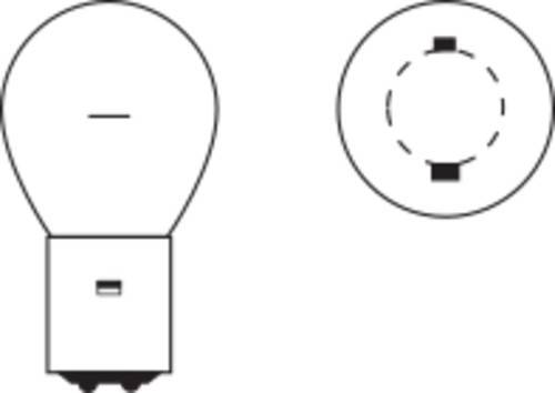 OSRAM - 4050300831596 - Low-voltage over-pressure single-coil lamps, railway 1220-1