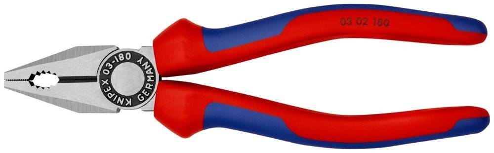Pinza universale KNIPEX 180 mm, confezione self-service-1