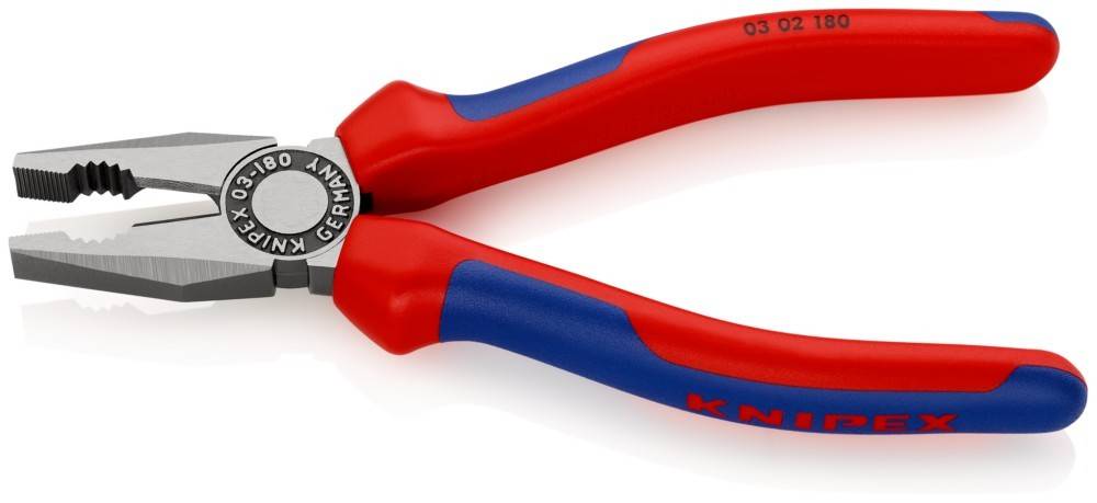 Pinza universale KNIPEX 180 mm, confezione self-service-2