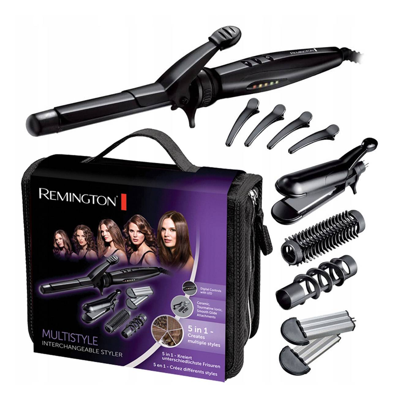 Remington S8670 messa in piega Multistyler Caldo Nero 1,8 m-3