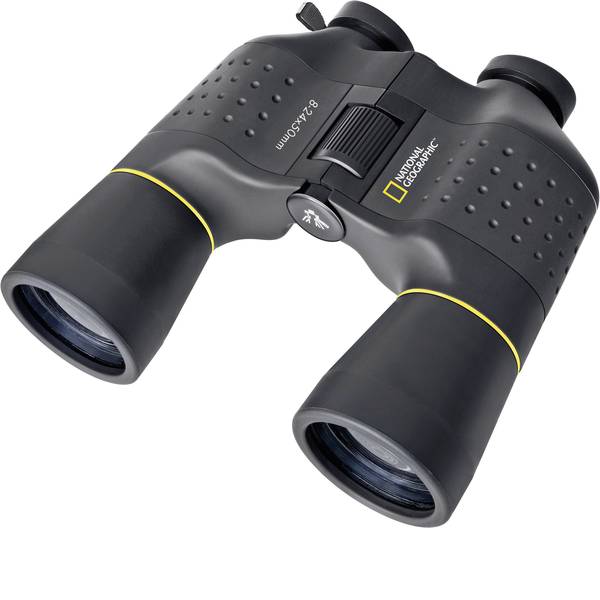 Binocoli - Binocolo zoom National Geographic Porro-Zoom 8fino a 24 x 50 mm Nero - Binocoli - Binocolo zoom National Geographic Porro-Zoom 8fino a 24 x 50 mm Nero -
