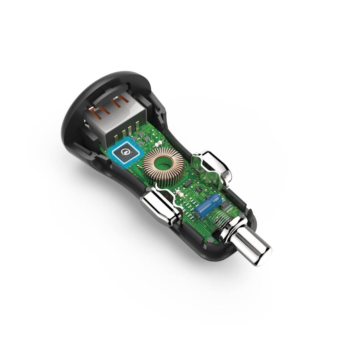 Hama Kfz-Ladegerät Qualcomm® Quick Charge™ 3.0, 19,5 Watt, Schwarz (00201633)-0