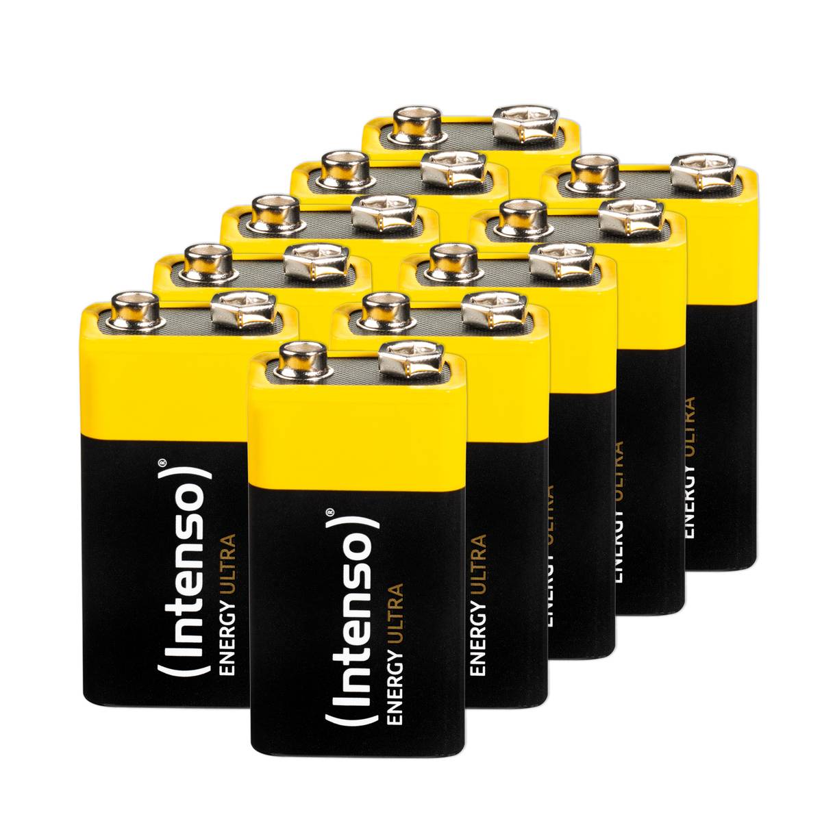 Intero Energy Ultra 9V 6LR61 E -Blister Blister 10 pacchetto - Blocco 9 V - 9 V - imballaggio blister (7501451mp)-0