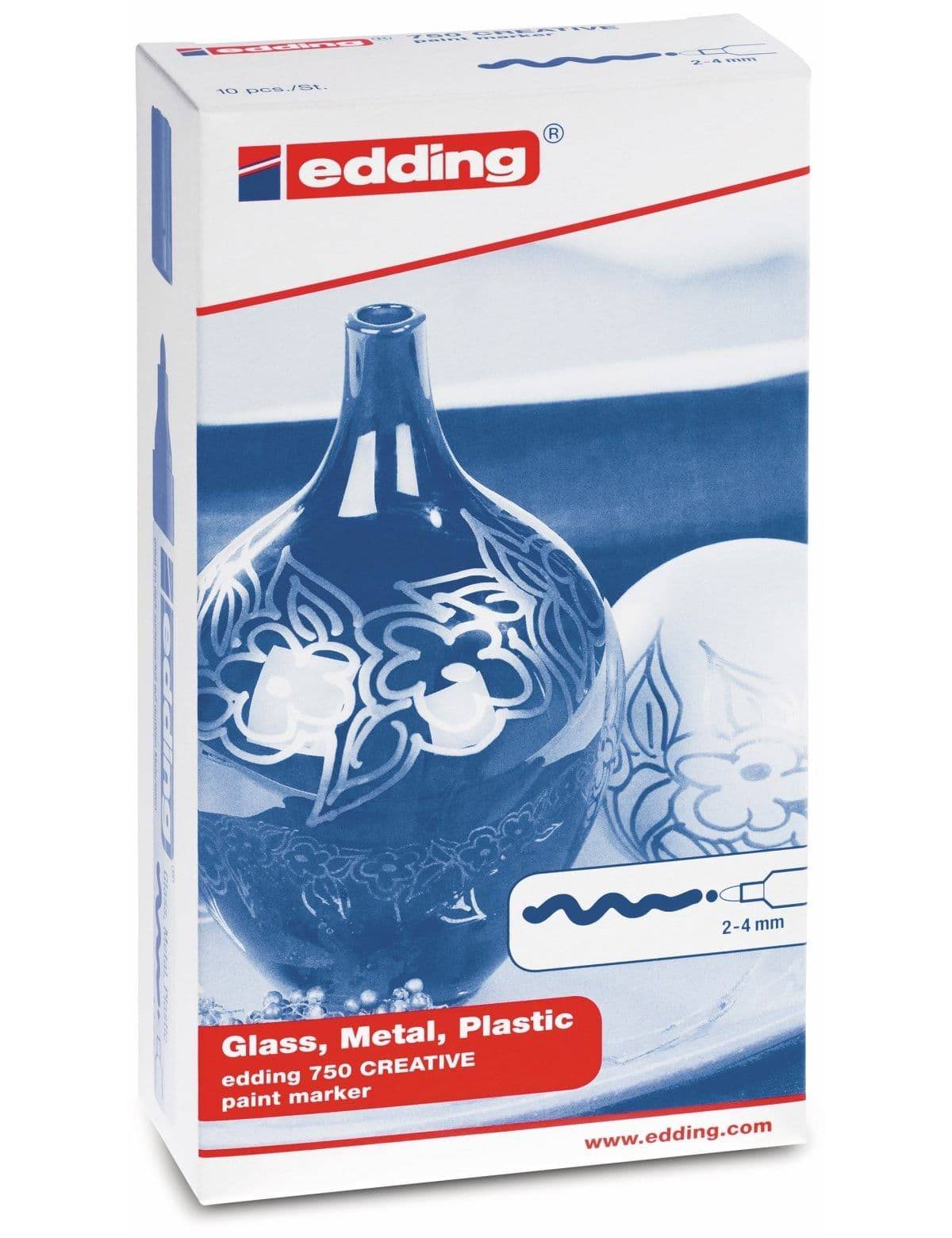Immagine simbolo per Edding 750 Marker di verniciatura 2,0 - 4,0 mm multicolore