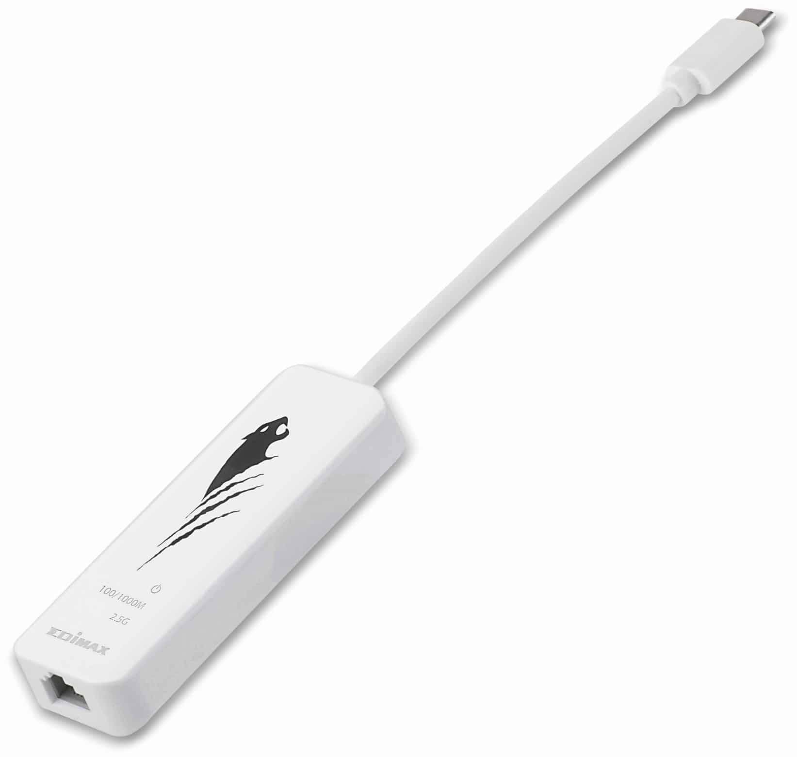 Immagine simbolo per EDIMAX EU-4307 Adattatore di rete 2.5 GBit/s USB-C®, LAN Gigabit (1 Gbit/s)