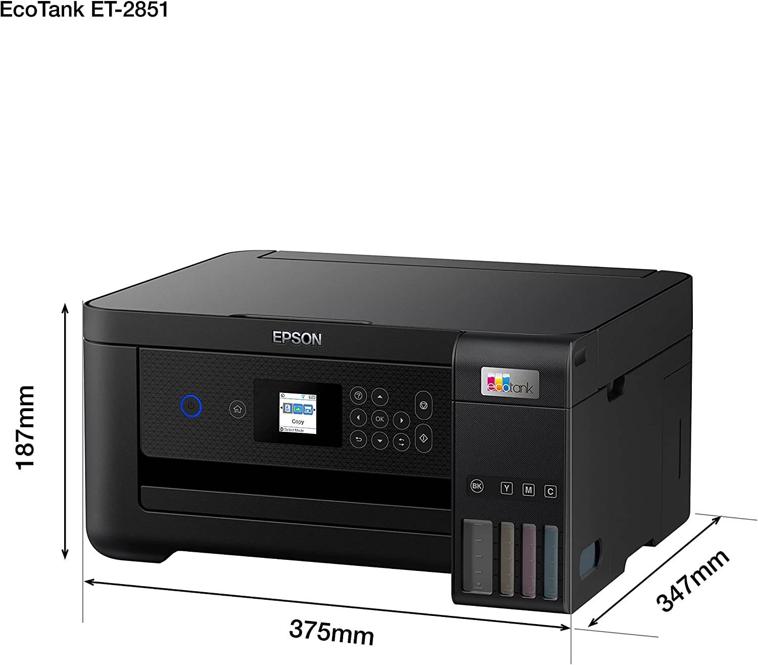 Multifunzione Epson EcoTank ET-2851 [C11CJ63407]-2