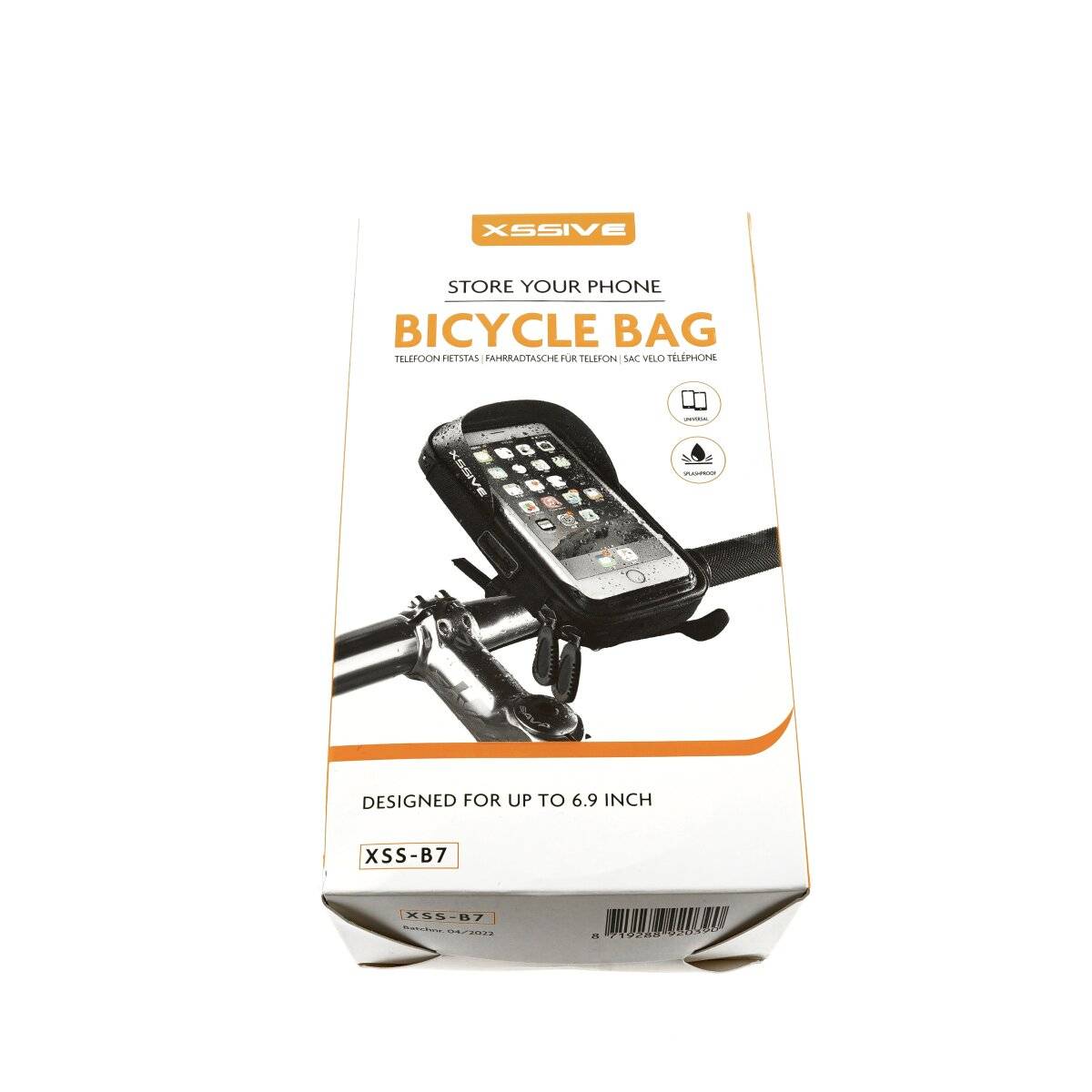 Borsa da bici impermeabile, super segnale, smartphone fino a 6,9 pollici-2
