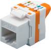 Modulo Goobay Keystone RJ45 CAT 6, UTP - 16,6 mm di larghezza, morsettiera per montaggio LSA (senza attrezzi),...