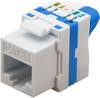 Modulo Goobay Keystone RJ45 CAT 6A, UTP - 16,7 mm di larghezza, morsettiera per montaggio LSA (senza attrezzi),...