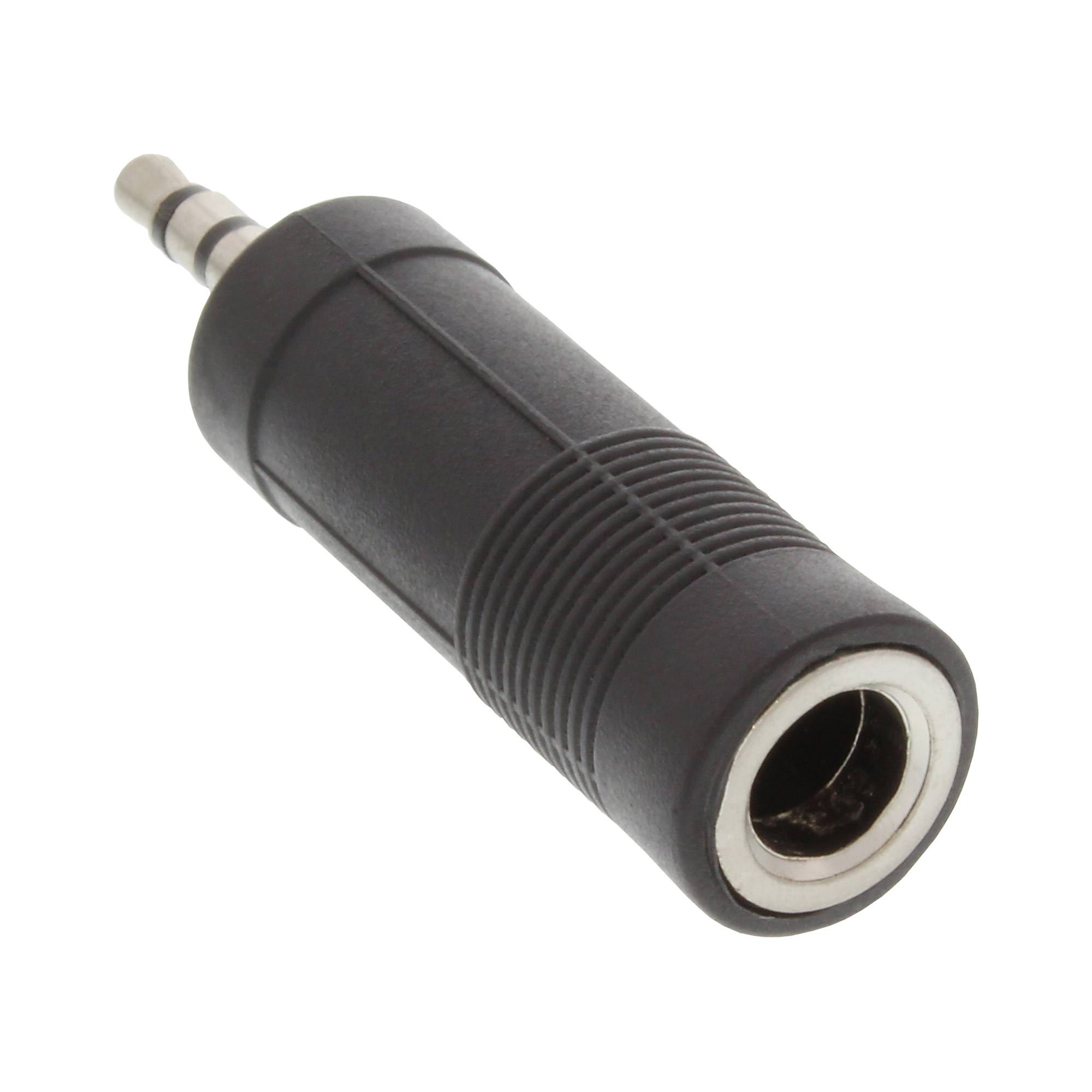 Adattatore Audio, 3,5mm Jack maschio Stereo a 6,3mm Jack femmina, Stereo, accoppiatore-0
