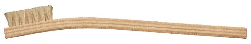 Spazzola TechClean, setola di maiale, manico in legno, lunghezza 197 mm-0