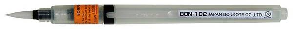 Penna flussante vuota, pennello in nylon, 18 x 5,2 mm