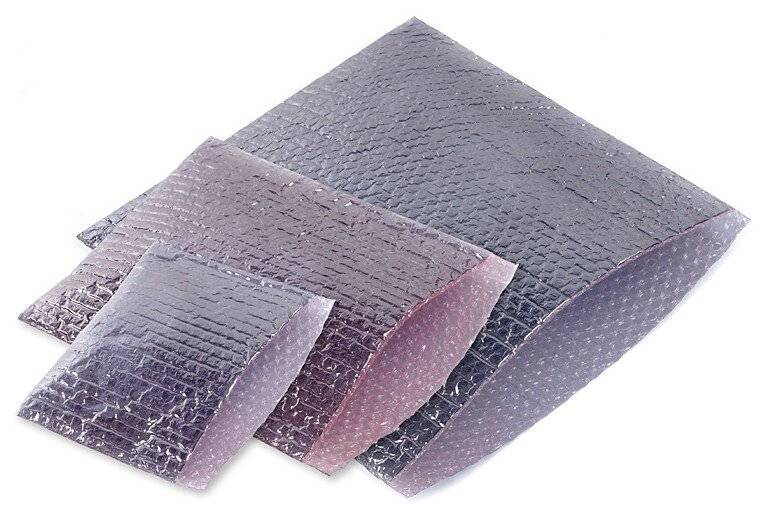 Sacchetto a cuscino d'aria ESD con lembo, rosa, schermatura, 300 x 375 mm-0