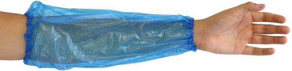 Manicotti protettivi Hygonorm "Light" PE, blu 20my, 40cm, PU: 100 pezzi