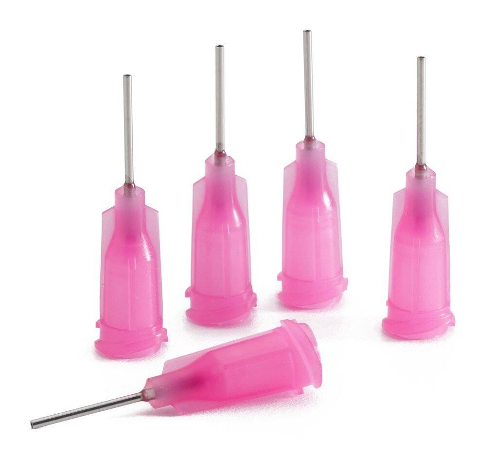 Ago dosatore rosa, 0,5", dritto-0