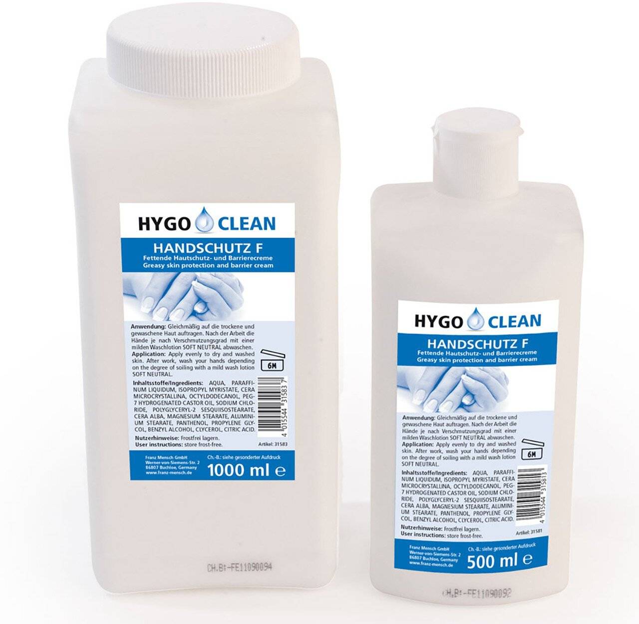 Crema protettiva e barriera per la pelle HygoClean, 1,0 litri, ingrassante-0