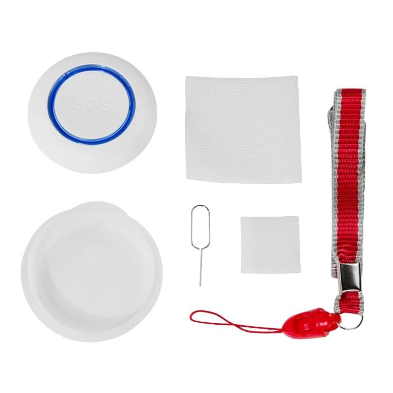 Immagine simbolo per LOGILINK Pulsante Smart Wi-Fi di chiamata SOS Compatibile Tuya Bianco / Blu