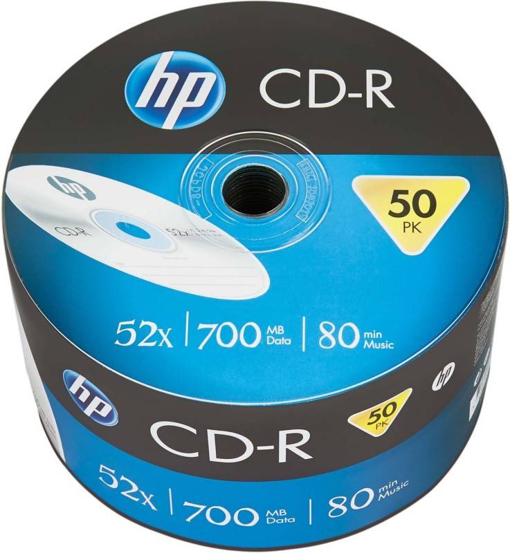 CD-R 80Min/700MB/52x Bulk Pack (50 Disc) (CRE00070)-0