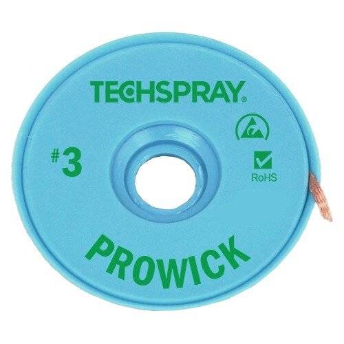 Treccia dissaldante ESD, verde, larghezza 1,9 mm, lunghezza 3 m-0