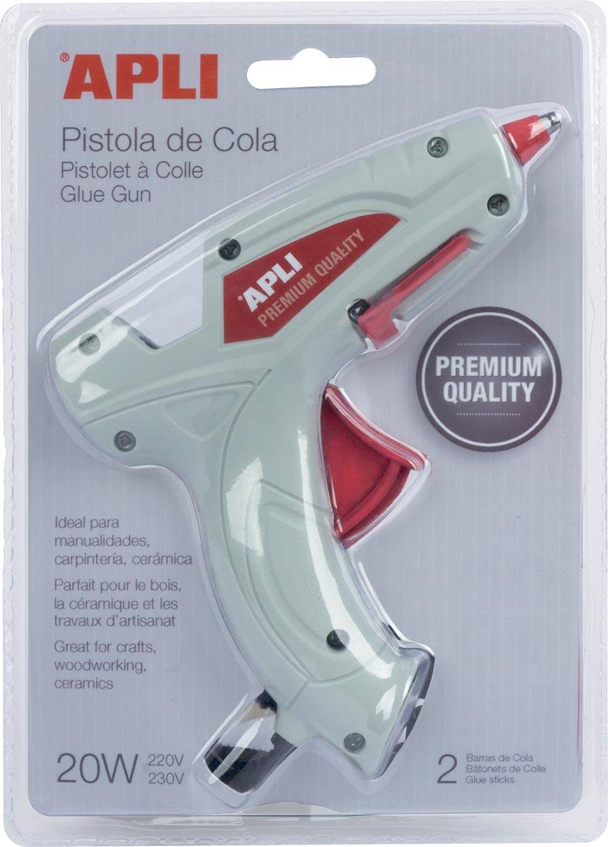 APPLI Premium Hot Melt 20W + 2 barre di coda pistola termofusibile-0