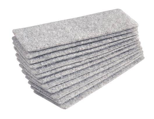 Ricambio Dahle 95100 Cancellino per lavagna Feltro Grigio 12 x 4 cm