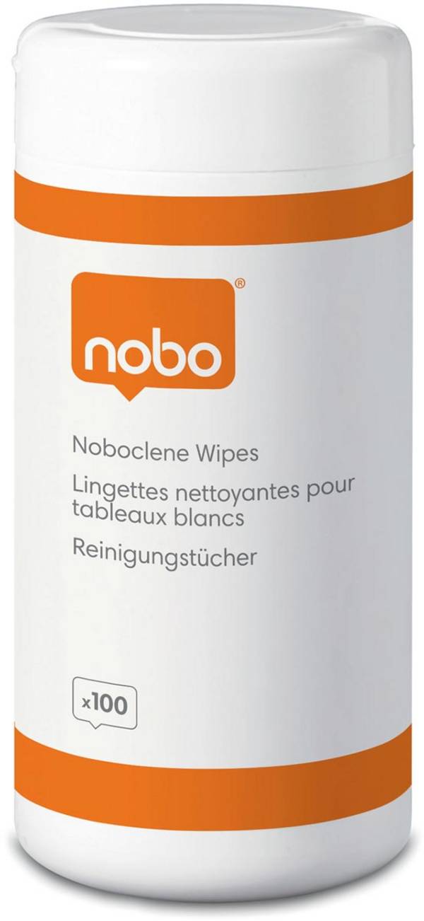 Nobo Noboclene wipes (Nobo 1901438 Noboclene Cleaning Wipes Tub of 100)