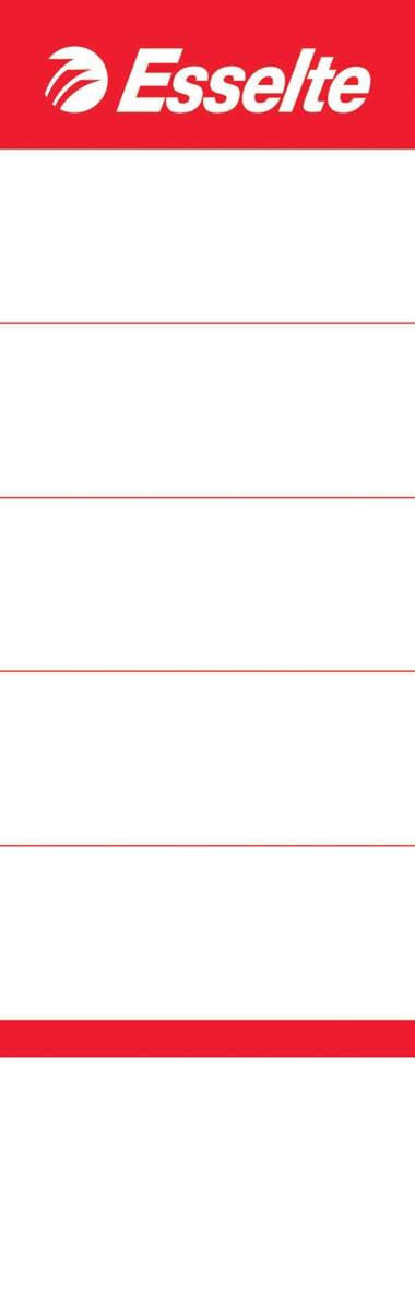 Esselte rygetiketter til 75mm brevordn-0