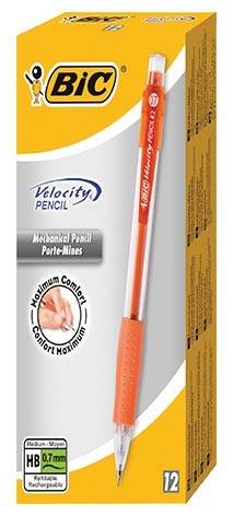 BIC Velocity Portaminas 0,7 mm Hb con gomma - Area a impugna-0