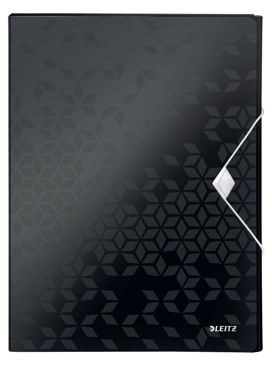 Ablagebox Wow A4 PP 30mm schwarz-0