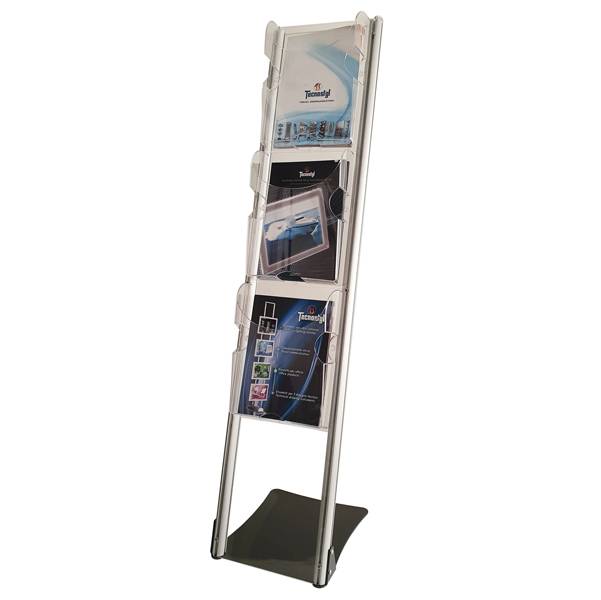 Portadepliant da terra Vision Ice - 3 tasche A4 - Tecnostyl-0
