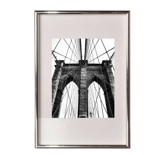 Cornice in PVC e Crilex Methodo - 21x30 cm - K980165 (Argento)-0