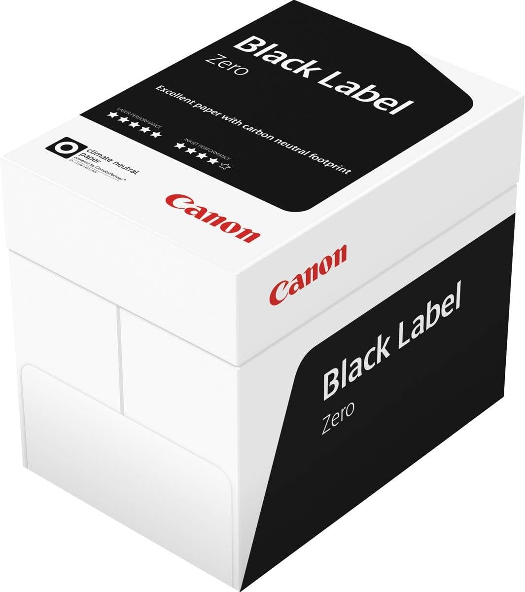 Canon Black Label Zero FSC, Laser-/Inkjet-Druck, A4 (210x297 mm), 500 Blätter, 80 g/m², Weiß, 107 µm-1
