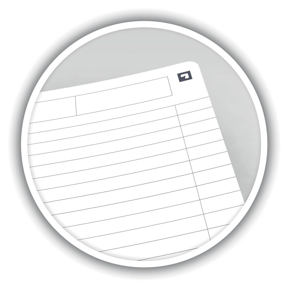 Quaderno spiralato OXFORD Office Essentials Maxi A4 nero rigato 7 mm 100102931-2