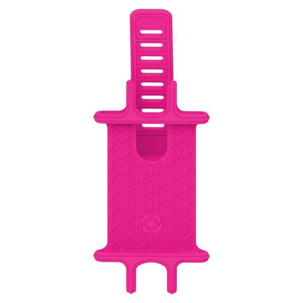 Portacellulare per Bicicletta Celly EASYBIKEPK Rosa Silicone-2