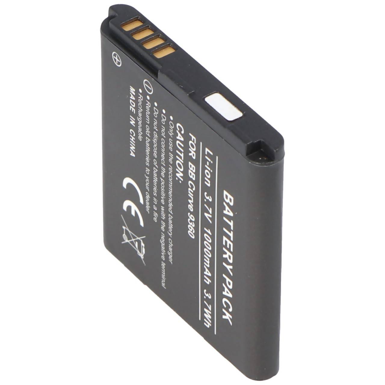 Batteria AccuCell adatta per RIM BlackBerry Curve 9360-0