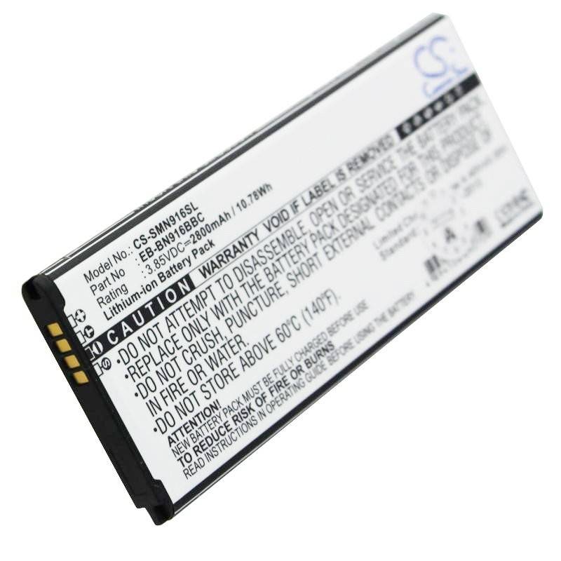 Batteria adatta per la batteria Samsung SM-N910 Galaxy Note 4, 2800mAh-0