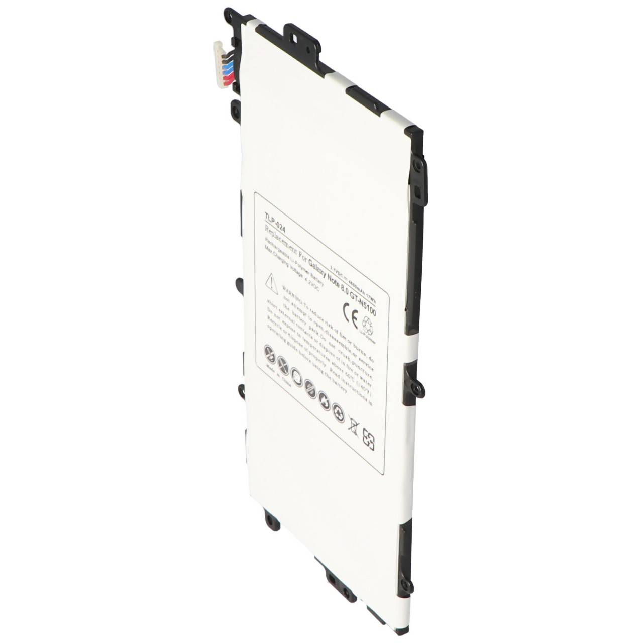 Batteria adatta per Samsung Galaxy Note 8.0 GT-N5100, Samsung GT-N5110 3,75 Volt 4600 mAh-0