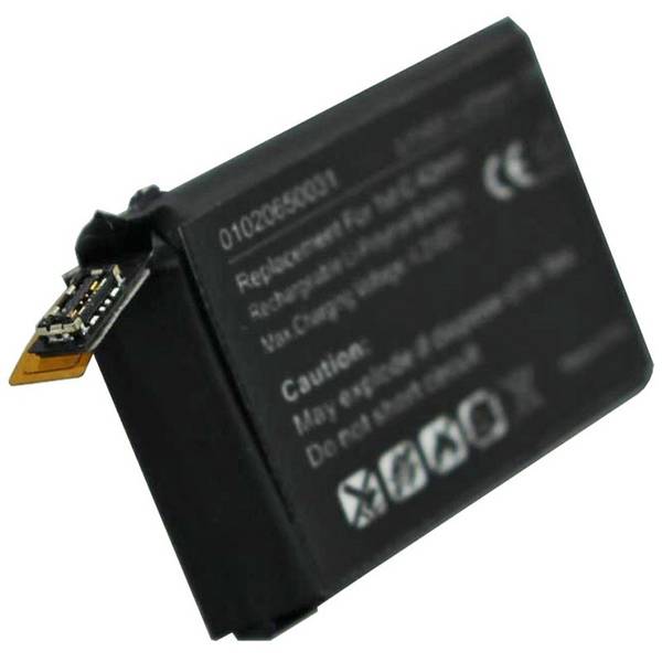 Batteria adatta per Apple iWatch 42mm 1a generazione Li-Polymer batteria A1579, A1554, iWatch 1st G 42mm, 3.8V 273mAh...