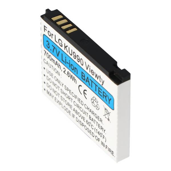 AccuCell batteria adatta per LG Shine HB620T, KE998, KU990, CU915