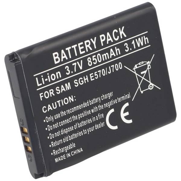 Batteria adatta per batteria Samsung SGH-E570, batteria Samsung SGH-J700 AB503442BECSTD