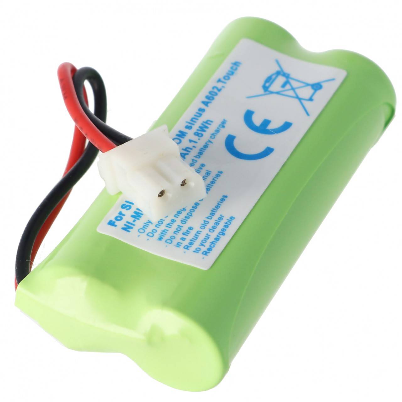 Batteria AccuCell adatta per telefono Telekom Sinus A602 Touch-0