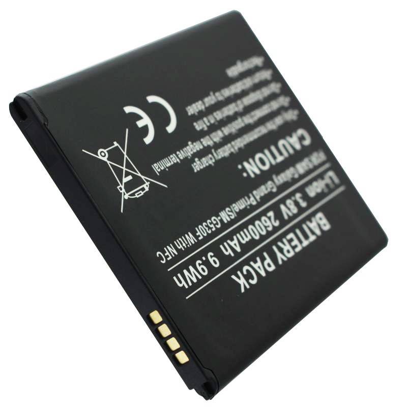 Batteria adatta per Samsung Galaxy Grand Prime 2600mAh NFC SM-G5306W, SM-G5308, SM-G5308W, SM-G5309, SM-G5309W,...-0