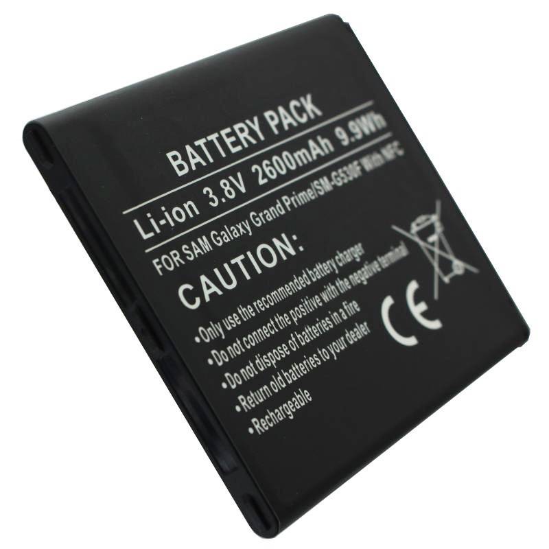 Batteria adatta per Samsung Galaxy Grand Prime 2600mAh NFC SM-G5306W, SM-G5308, SM-G5308W, SM-G5309, SM-G5309W,...-1