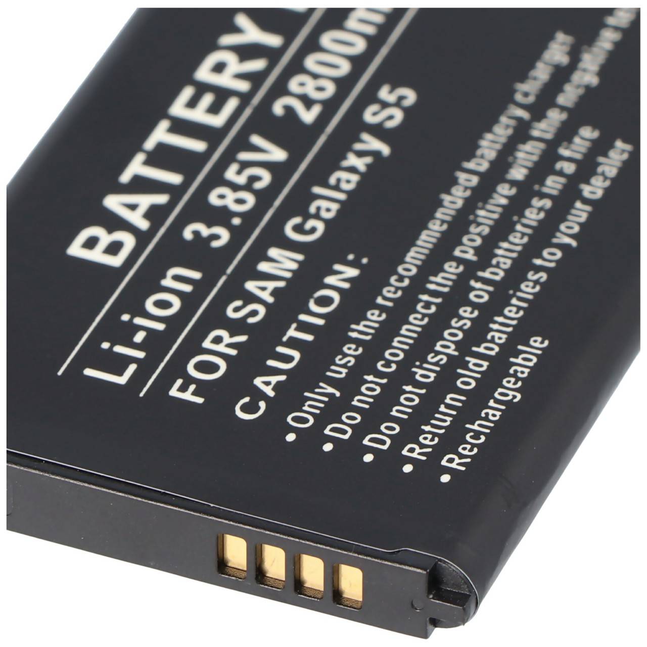 Batteria Samsung Galaxy S5 come batteria replica di AccuCell con 2800 mAh-1