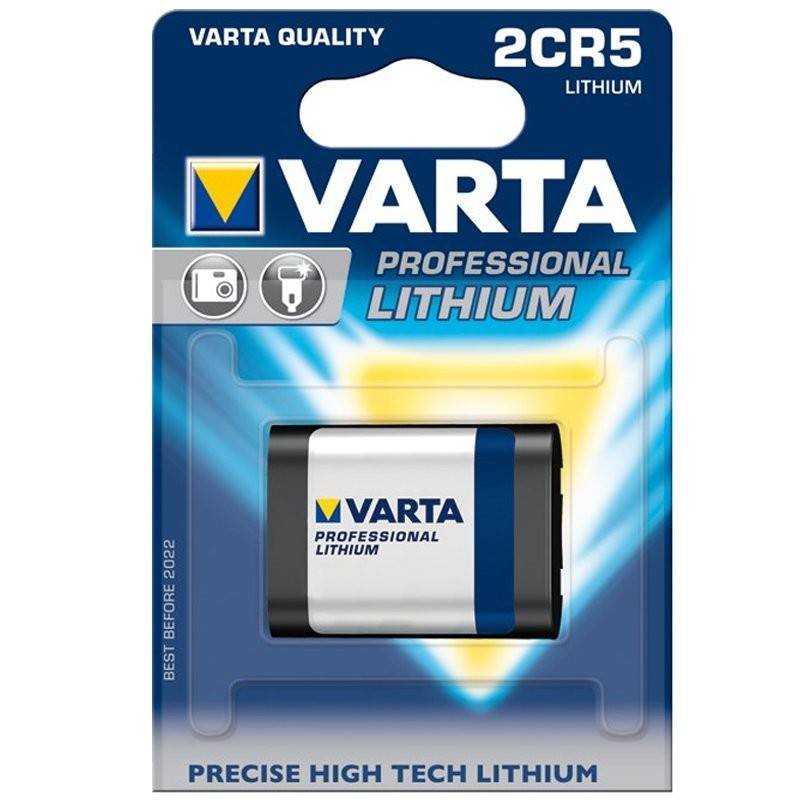 Batteria al litio Varta 2CR5 Photo 6203-2