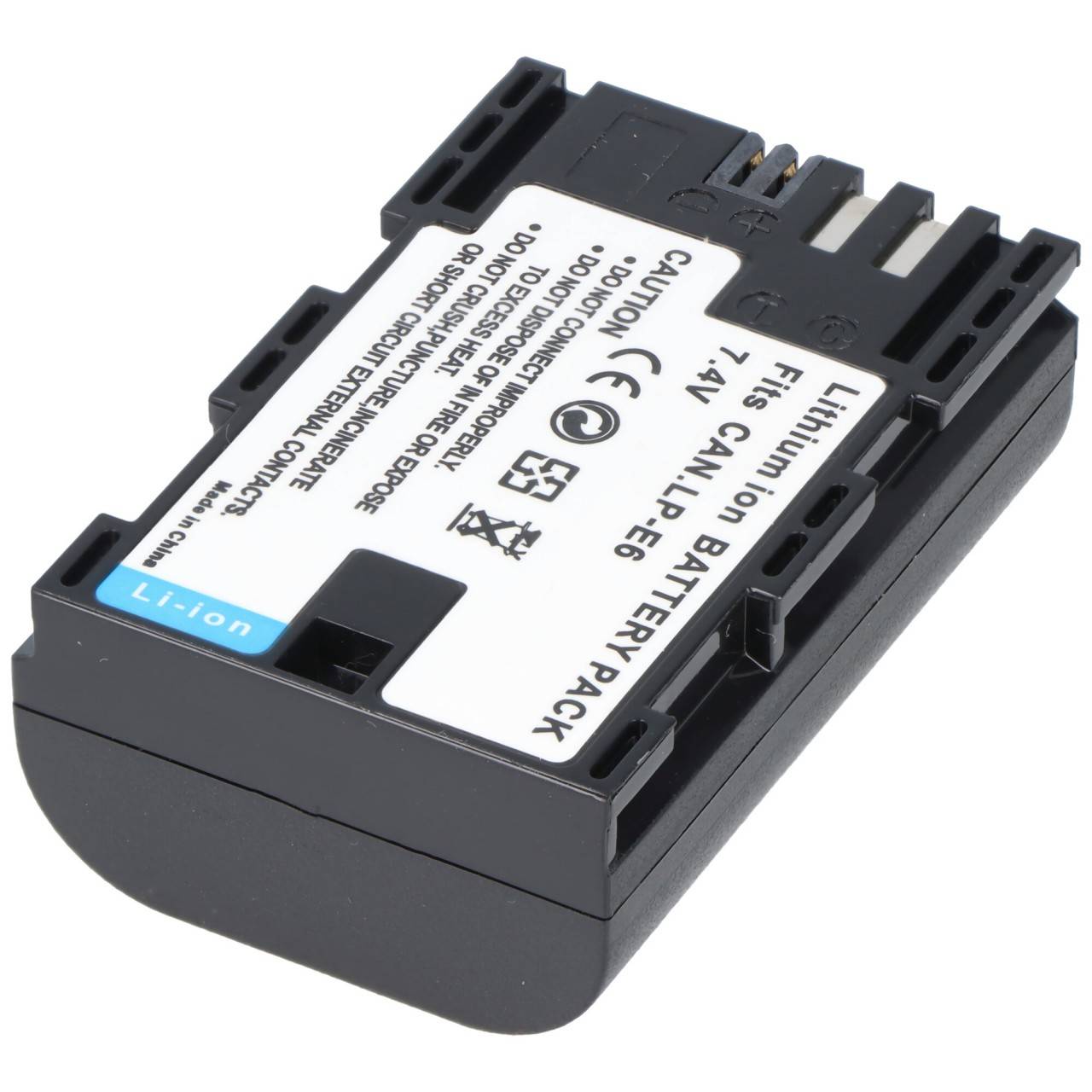 Batteria adatta per Canon LP-E6, EOS 7D, EOS 5D MarkII, 1900 mAh-4