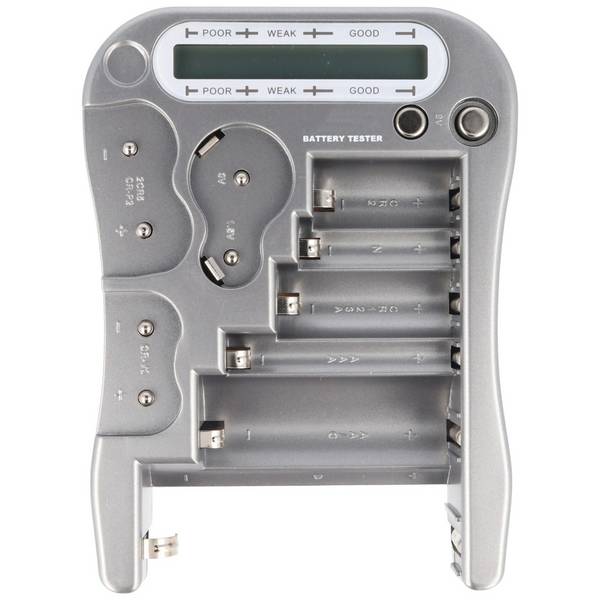 Batteria ricaricabile universale e tester batteria con display LCD