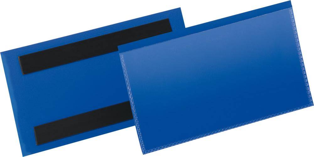 DURABLE - 1742-07 Tasche con bande magnetiche f.to 150x67 mm, giallo-0