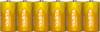 Batteria Varta alcalina, baby, C, LR14, 1,5 V lunga durata, confezione in alluminio (confezione da 6)