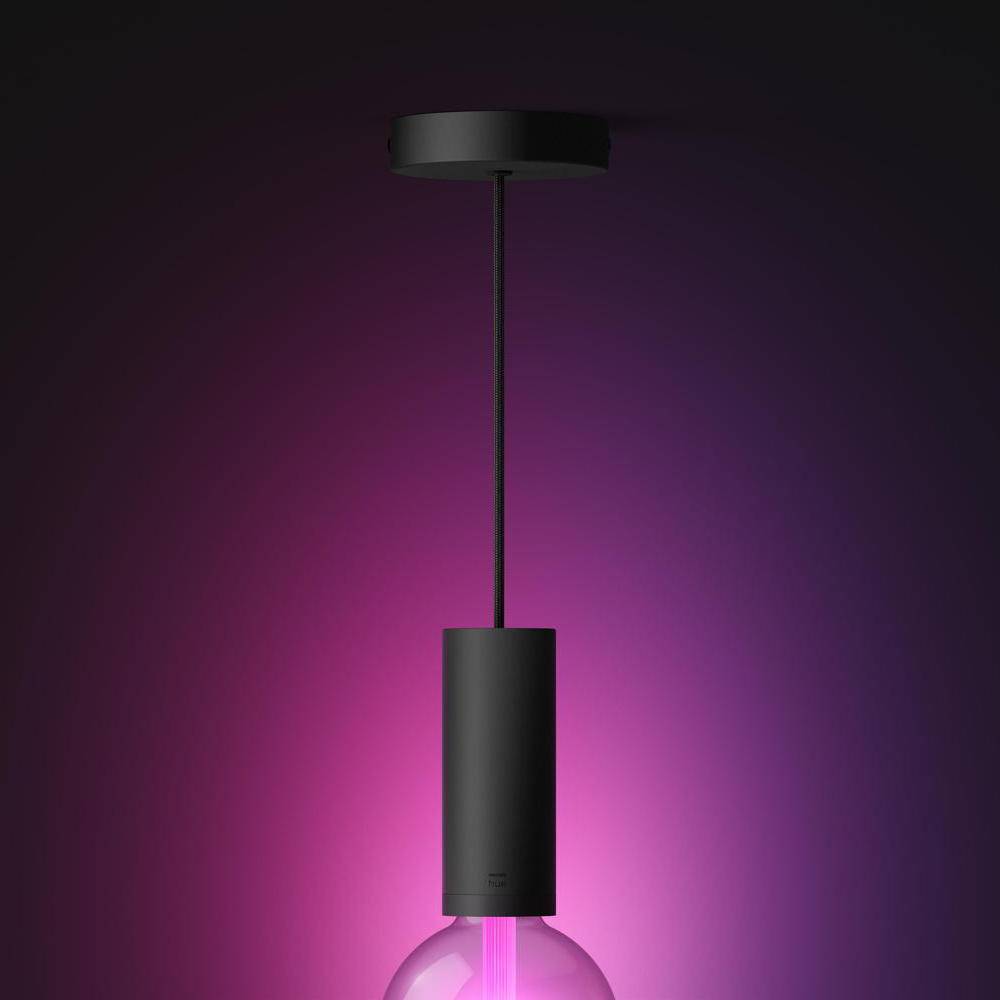 Philips Hue Corda Lightguide Base per Lampadine Smart Nera-3